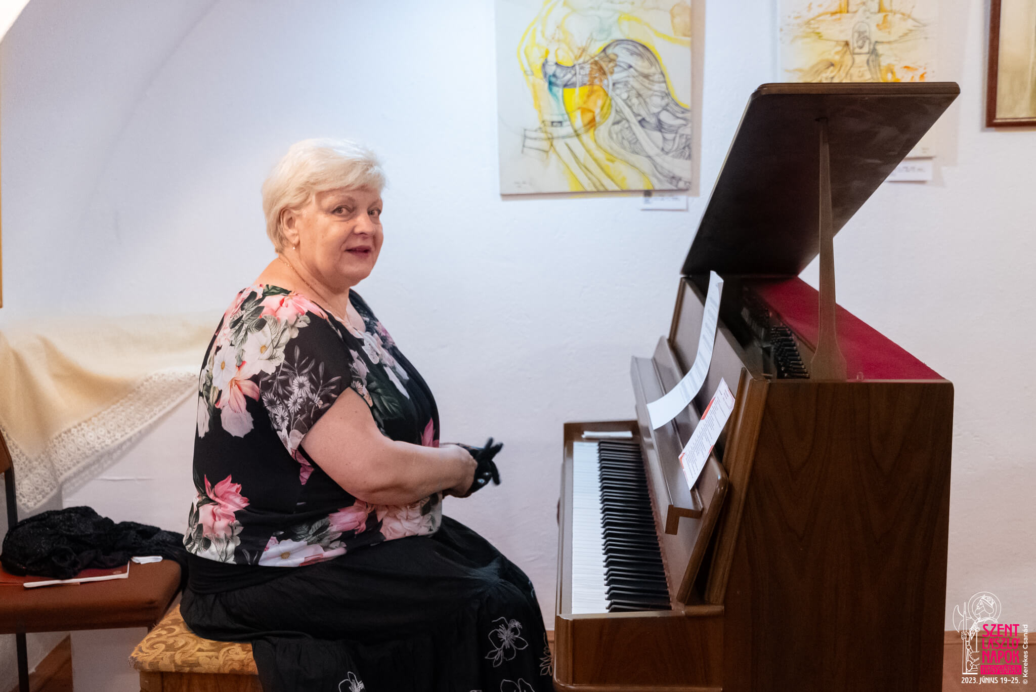 Oszacky-Andrássy Katalin zongoratanárnő